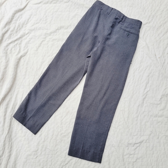 Vintage Grey High Waisted Trousers - Picture 3 of 5